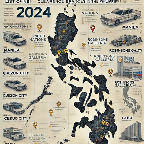 List of NBI Clearance Branches in the Philippines.